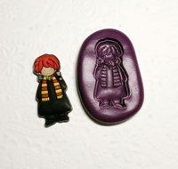 Harry Potter Chibi Silicone Molds (30mm) Fondant Chocolate Clay N2