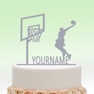 ivisi Personalized Wedding Cake Topper Custom Initial Name Decoration Anniversary Gift (Design 10) N3