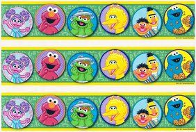 Sesame Street Cake Designer Strip ~ Edible Image Cake Topper!!!