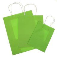 Bright Paper Party Gift Bags With Handles Birthday Wedding Loot Candy Shopping Retail Bag Pouches - Brown, 22... N34