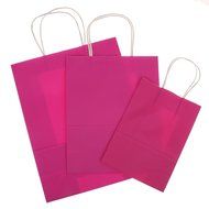 Bright Paper Party Gift Bags With Handles Birthday Wedding Loot Candy Shopping Retail Bag Pouches - Brown, 22... N35
