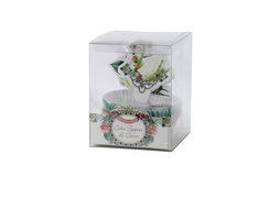 Pastries &amp; Pearls Tea Party Cupcake Cases and Toppers