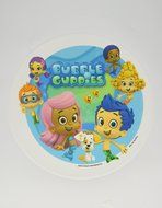 8&quot; Round Bubble Guppies Edible Icing Image Cake Topper