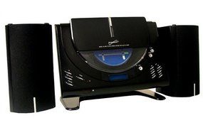Supersonic SC-3399 Micro CD Player with MP3, AM/FM Radio, and Twin Speakers