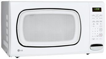 LG LCS1410SW 1.4 Cu Ft Counter Top Microwave Oven, White N2