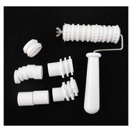 TOOGOO(R) Fondant Ribbon Cutter Roller Embosser Cake Becorating N5