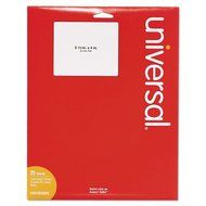 Universal Office Products 80005 Inkjet &amp; Laser Printer Labels- White