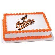 Baltimore Orioles Licensed Edible Cake Topper #4663