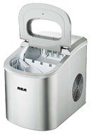 RCA RIC102-Silver Compact Ice Maker, Silver