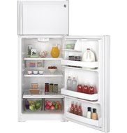 Ge GIDDS-632138 Energy Star 18.1 cu. ft. Top Freezer Refrigerator With Icemaker, White, Reversible Door Swing N2