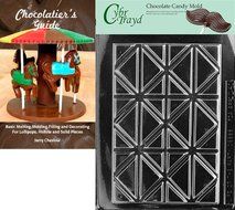 Cybrtrayd Bk-AO061 Break Apart Bar All Occasions Chocolate Candy Mold