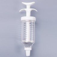 Cake Decorating Tool Set with 8 Nozzles White Cake Nozzles Piping Syringe Baking Supplies N4