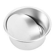 UniqueBella 6 Inch Cake Baking Tin Pan Mould Mold Box Round Deep Loose Base Removable Bottom Anodized Aluminum