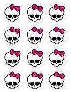 Single Source Party Supplies - 2.5 Monster High Cupcake Edible Icing Toppers #1 - Qty 12 by Single Source Party...