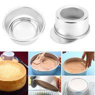 UniqueBella 6 Inch Cake Baking Tin Pan Mould Mold Box Round Deep Loose Base Removable Bottom Anodized Aluminum N3