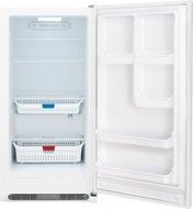 Frigidaire FFVU21F4QW Upright All Refrigerator/Freezer with 21.0 cu. ft. Capacity, 4 Wire Shelves, 5 Door Bins... N2