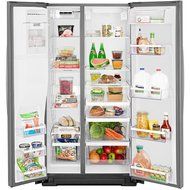 Whirlpool WRS576FIDM 25.6 Cu. Ft. Stainless Steel Side-By-Side Refrigerator - Energy Star N2