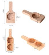 Benran Traditional Wooden Mid-autumn Festival DIY Mooncake Mold (牡丹)