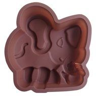FLY 2PCS Elephant Silicone Cake Pan Mold Fondant Baking Mould N2