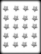 Stars Hard Candy Mold 20 pc HS-4031