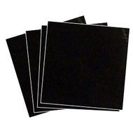 3 X 3 Black Foil Candy Wrappers