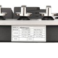WindMax&reg; 23" Stainless Steel 4 Burner Built-In Stoves LPG/NG Gas Cooktops Cooker N6