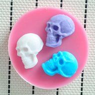 Silicone Cake Mould Chocolate Sugarcraft Decorating Halloween Ghost Skull Chocolate Mold Fondant Decorating Tool... N2