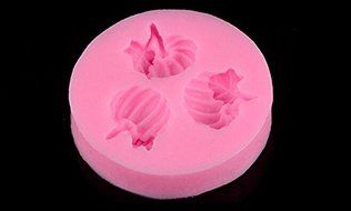 Fashionclubs Silicone Halloween Pumpkins Chocolate/Fondant/Candy Mold Dia 4.8cm N5