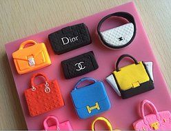 Anyana 3D Brand Bag Forma De Silicone Fondant Cake Tools Chocolate Mold Bakeware Coziha Cake Decorating Pastry... N5