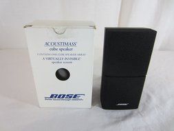 Bose Acoustimass Direct/Reflecting Speaker Black N6