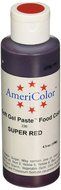 Americolor 133ml Liquid Gel Food Color, 4.5-Ounce, Super Red N2
