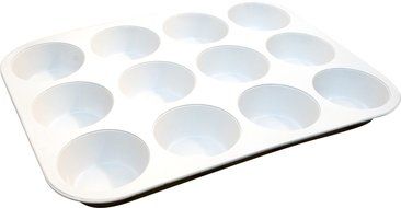 Zuvo 1-piece Ceramic Non-stick Coated Muffin Fairy Cake Tray