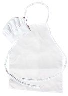 Kids Chef Hat and Kids Apron Set. Adjustable Hat. Fits Childs Size Medium 6-12. - Chefocity Kids N3