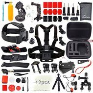 YFY 26-In-1 Basic Outdoor Sports Accessories Kit for GoPro Hero Cameras,SJ Cam, Xiaomi Yi,Sport Acion Camera N6