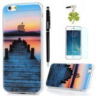 iPhone 6S Case,iPhone 6 Case (4.7") - Fancy Scenery Series Slim Fit Shock-absorption Soft TPU Rubber Skin Gel... N5