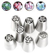 Honeyall&reg; Leather case packed Russia Tulip Icing Piping Nozzles Pastry Cake Sugarcraft Decorating Tips Home DIY... N5