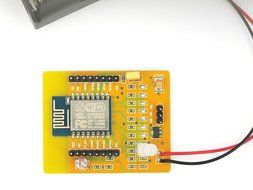 HiLetgo ESP8266 Evaluation Board WIFI Test Board Full IO Leads ESP-12 Battery Holder N2