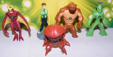 Ben 10 Alien Force Figures - Vending Machine Toys N3