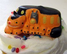 TOTORO 12 Piece Birthday CUPCAKE Topper Set Featuring Chu Totoro, Chibi, Catbus and Other Totoro Characters, Themed... N5