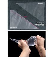 ilauke 200PCS Decorating Icing Bags - Large Capacity For Fine Decoration of Homemade DIY Cakes and Cookies N3