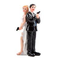 Better Line Funny Decorative Cake Toppers - Bride Carrying the Groom Cake Topper N7