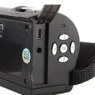 etomtop&reg; HD 720P 16.0 Mega Pixels 2.7'' TFT LCD Rotation 16x ZOOM Digital Video Camcorder Camera DV DVR -Black N6