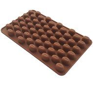 Fanhesheng Coffee Beans Chocolate Candy Ice Cube Cake Decoration Silicone Bakeware Mould N4