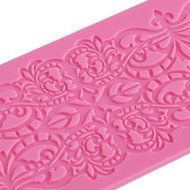 Anyana Silicone Crown Royal Lace Mat Embosser Cake Decorating Tool Sugar Fondant Mould N4