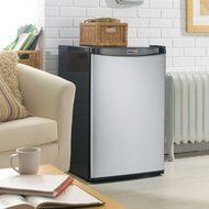 4.4cuft Spotless Steel Compact Refrigerator Home Kitchen N2