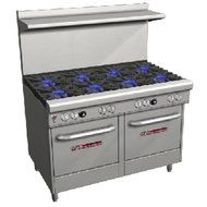 Southbend 4484EE Range, 48" Wide, 4 Star Saute Burners in Front, 4 Non Clog Burn