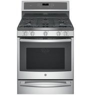GE P2B940SEJSS Profile 30" Stainless Steel Dual Fuel Sealed Burner Range