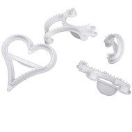 Carlie 100 Pieces DIY Cake Decoration Kit Eco-friendly Mold Cookie Biscuit Cupcake Decorating Kit With Box Packing N4