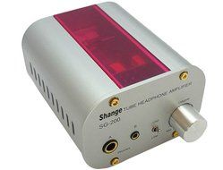 RACOON Shange SG200 24Bit/48KHz USB DAC Tube Headphone Amplifier silver N3