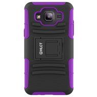 Galaxy J5 Case, HLCT Rugged Shock Proof Dual-Layer PC and Soft Silicone Case With Built-In Kickstand for Samsung... N7